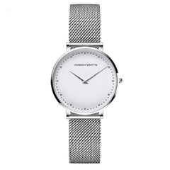 Original Quartz Waterproof Ladies Watch Fashion Creative Stainless Steel Mesh Band Women Watches