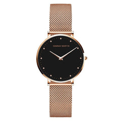 Original Quartz Waterproof Ladies Watch Fashion Creative Stainless Steel Mesh Band Women Watches