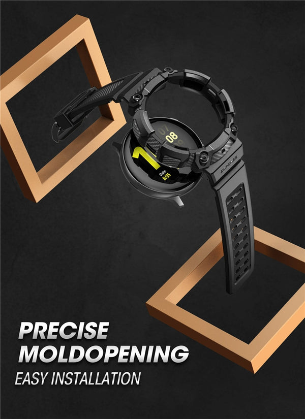 UB Pro Case For Samsung Galaxy Watch Active 2/Galaxy Watch Active [40mm] Rugged Protective Case Cover with Strap Bands