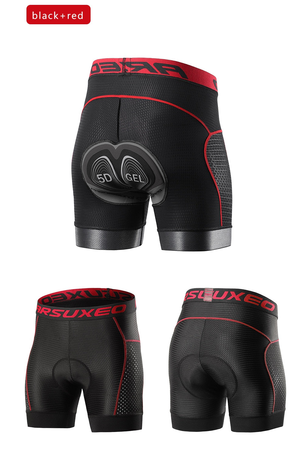 Cycling Shorts Men 5D Gel Pad Cycling Underwear Bicycle MTB Clothing Bike Shorts Shock Absorption Riding Downhill