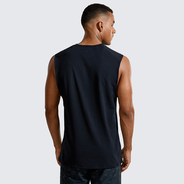 Men's Lightweight Pima Cotton Workout Tank Tops Moisture-wicking Sleeveless Shirts Muscle Tank