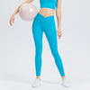 HI CLOUD 25" Cross Over Waist Yoga Pants Fitness Workout Leggings Women High Rise Solid Squat Proof Sport Gym Legging
