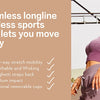 Women's Wirefree Padded Yoga Bras Strappy Sexy Longline Sports Bra Crop Tops