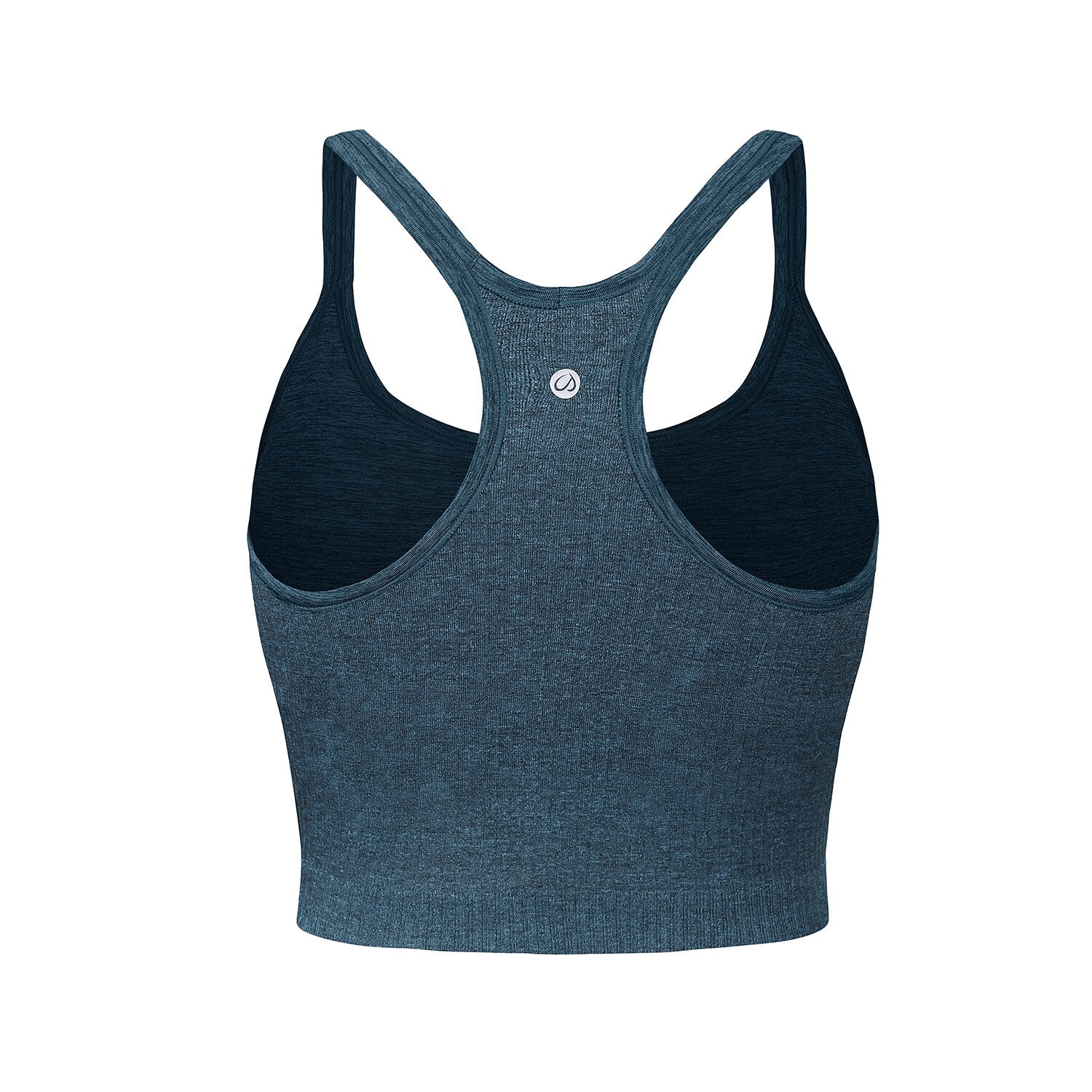 Women's Longline Sports Bra Padded Wireless Racerback Yoga Bras Crop Tank Tops