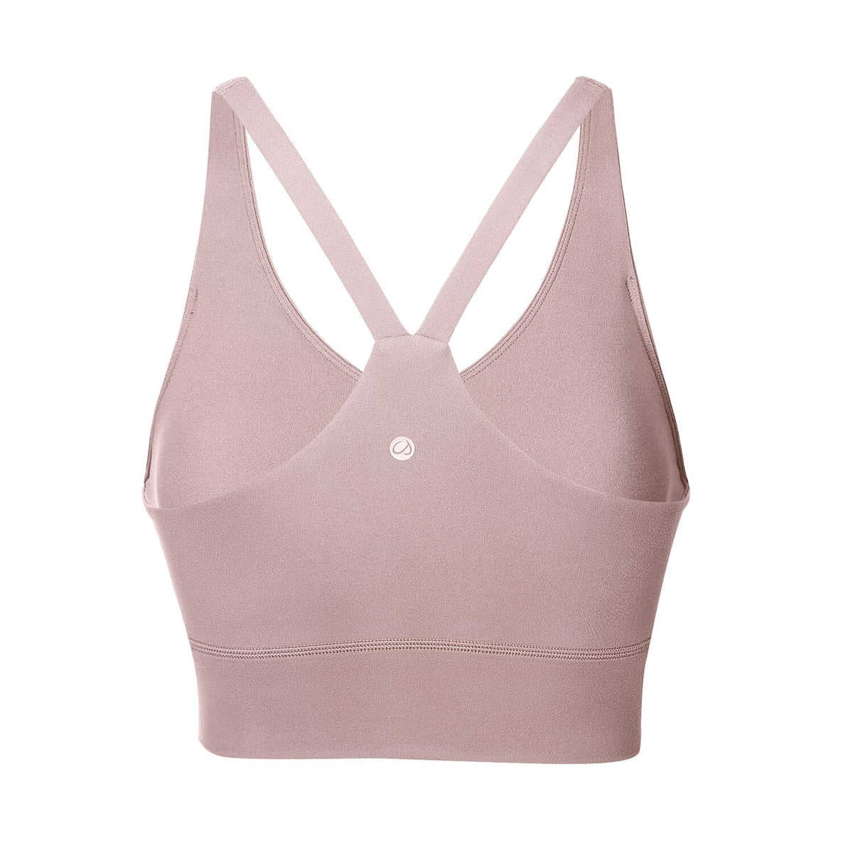 Women's Strappy Longline Sports Bra Padded Wireless Y-Back Racerback Yoga Bras Crop Tank Tops