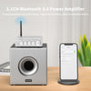 Silver 2.1 Channel Bluetooth audio Amplifie receiver for home theater passive speaker subwoofer 50W x2 + 100W