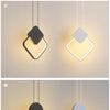 Modern hanging LED Pendant Lamp 12W Aluminum Fixtures Pendant lights for Kitchen Restaurant Bar living room bedroom AC85-265V