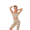 Seamless Women Yoga Set Sports Bra Sports Shorts Fitness Wear Outfit 2 Piece Gym Yoga Sets Workout Suits