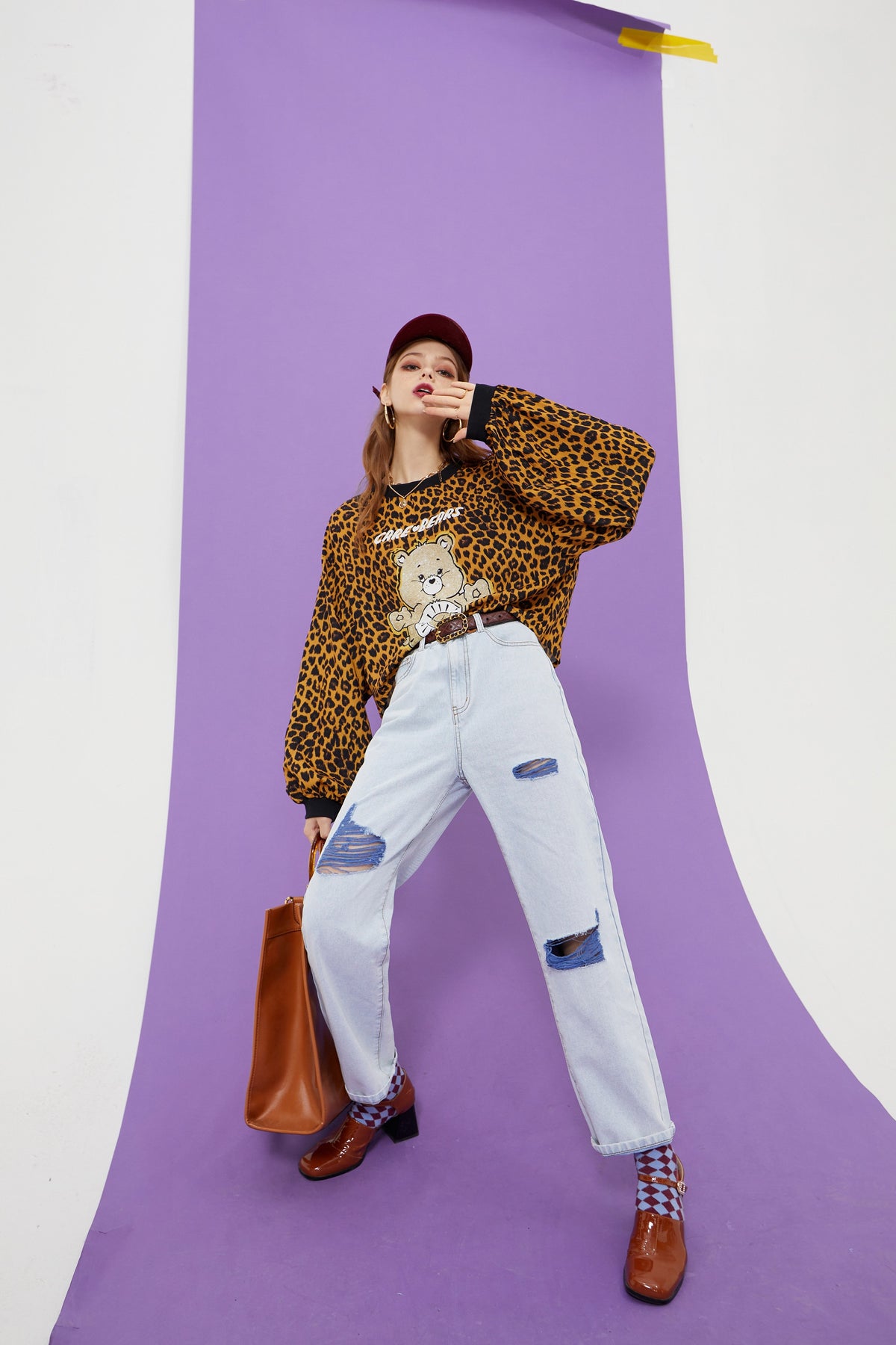 Solid High Waist Washed Casual Denim Jeans Women,Summer Pure Ripped Hole Minimalist Ladies Basic Daily Trouser | Vimost Shop.