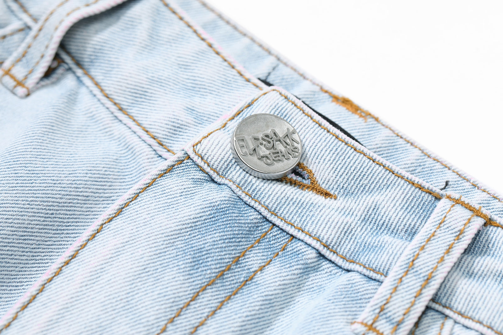 Solid High Waist Washed Casual Denim Jeans Women,Summer Pure Ripped Hole Minimalist Ladies Basic Daily Trouser | Vimost Shop.