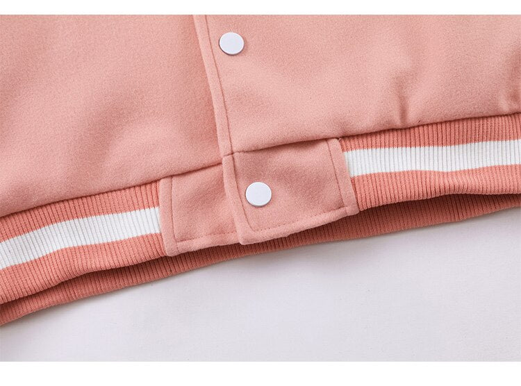 Varsity Jacket Men Cow Print Puzzle Letter Patch Bomber Coats Autumn Baggy Hipster College Style Baseball Jacket Couple