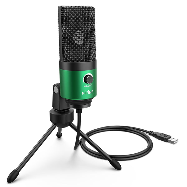 USB Metal Microphone,Cardioid Recording MIC for Streaming Broadcast and YouTube Videos for Laptop MAC Windows