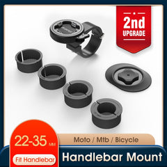 Universal Motorcycle Bike Mobile Phone Holder Bicycle Moto Aluminum Quick Mount Stand Mountain Bike Handlebar Bracket upgrade