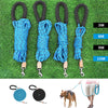 Nylon Dog Leash Reflective Pet Tracking Round Rope Dogs Walking Training Lead Leashes 3M/5M/10M/20M For Small Medium Large Dogs