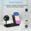 3 in 1 Qi Wireless Charger for iPhone 12 11 Pro XS Samsung S20 S10 Fast Charging Dock Station For Apple Watch 6 5 4 AirPods Pro