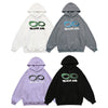 Hoodie Men Letter Graphic Patch Pullover Autumn 4 Color Optional Sweatshirt Couple Casual All-match Harajuku Streetwear