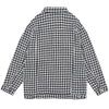 Jacket Men Classic knitted Plaid Turn-down Collar Jackets Coat Autumn Oversize Vintage Fashion All-match Outwear Unisex