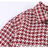 Jacket Men Classic knitted Plaid Turn-down Collar Jackets Coat Autumn Oversize Vintage Fashion All-match Outwear Unisex