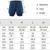 Men Running Shorts 2 in 1 Sports Shorts Quick Dry Active Training Exercise Jogging Gym Shorts With Zipper Pockets