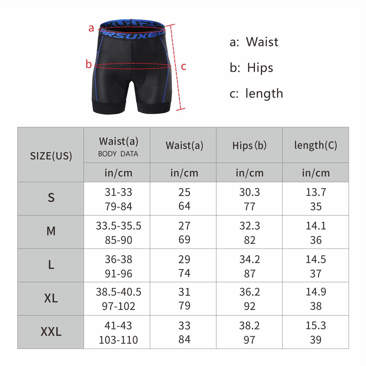 Cycling Shorts Men 5D Gel Pad Cycling Underwear Bicycle MTB Clothing Bike Shorts Shock Absorption Riding Downhill