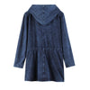 Women's Denim Jacket Plus Size Casual Long Style for Woman Premium Stretch Cotton Knitted  Denim Chaquetas