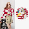 Harajuku Cartoon Print Casual T-Shirts Women Autumn Full Sleeve Korean Ladies Basic Daily Tee | Vimost Shop.