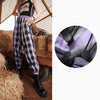 Plaid British High Waist Straight Casual Women Pants Summer Minimalist Korean Ladies Daily Basic Wide Leg Trouser | Vimost Shop.