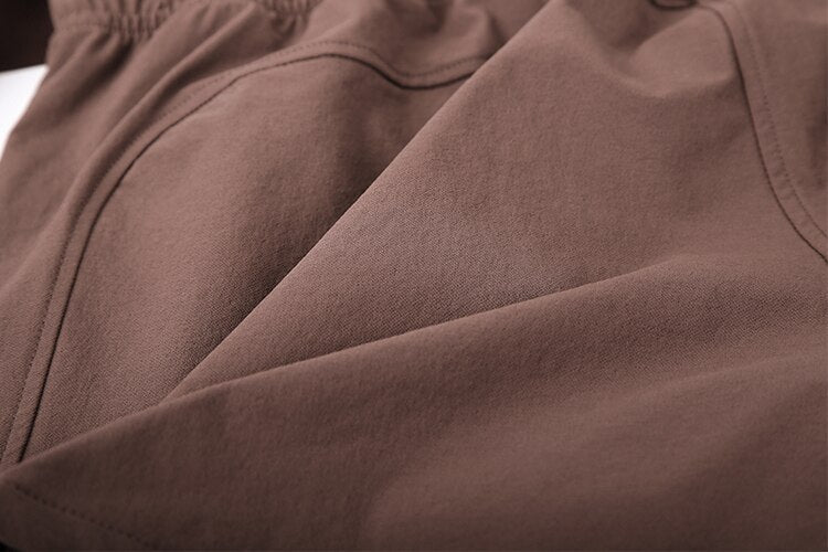 Women's Water Resistant Stretch Hiking Shorts with Pockets Breathable Quick Dry Shorts with Belt - 6 Inches