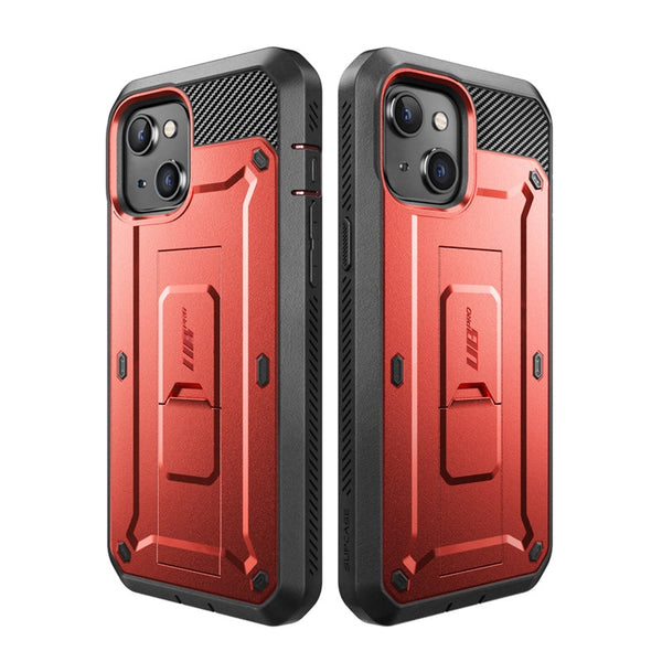 IPhone 13 Case 6.1" (2021 Release) UB Pro Full-Body Rugged Holster Cover with Built-in Screen Protector & Kickstand