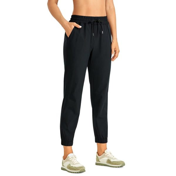 Women's Joggers Pants Lightweight Athletic Drawstring Breathable Tapered Lounge Pants with Pockets - 26 Inches