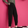 Solid Pure High Waist Straight Casual Minimalist Women Pants Spring ELF Korean Ladeis Daily Basic Harem Trouser