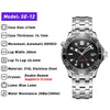 High Quality 20ATM Water Resistant GMT Black Wave Dial Automatic Men's Watch Sapphire Crystal Master DIVER 300M Lume Bezel