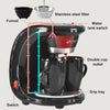 450W Household Electric Steam Drip Coffee Maker Automatic Dual Cup Coffee Machine Dual-use American Coffee Tea Machine 110V/220V