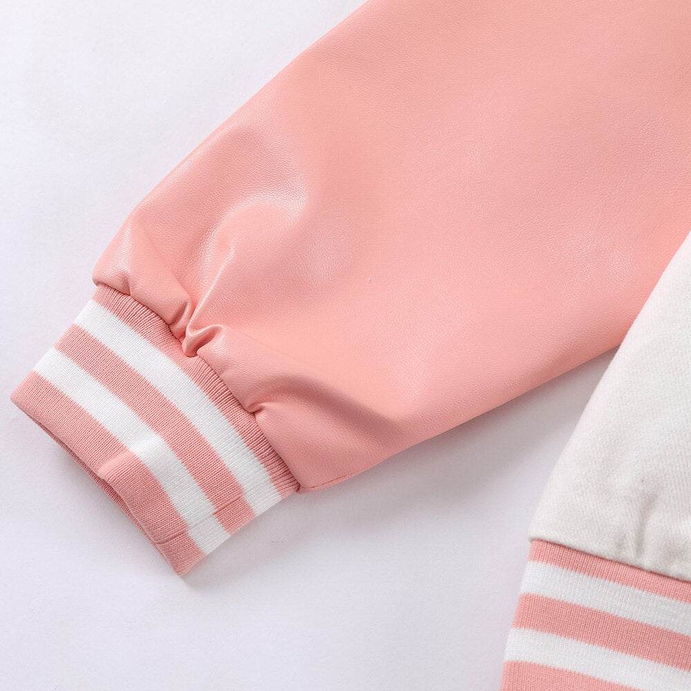 Jacket Men Furry Cartoon Comics Girl Letter Outwear Oversized College Style Hipster Coats All-match Streetwear