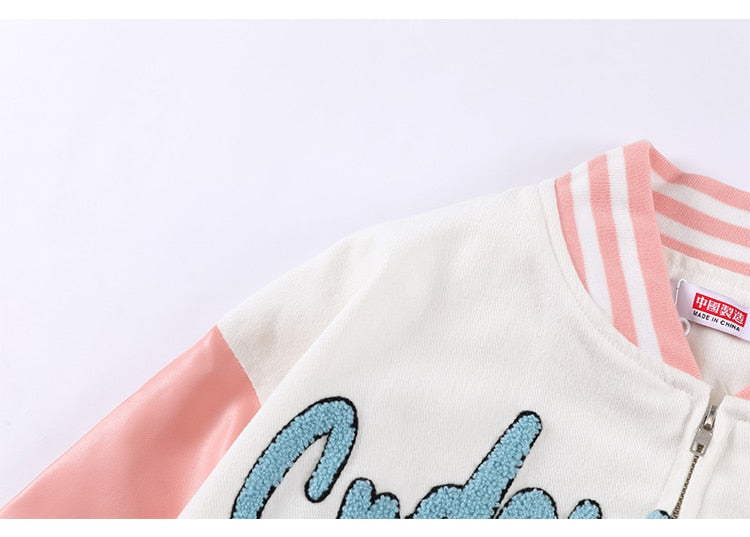 Jacket Men Furry Cartoon Comics Girl Letter Outwear Oversized College Style Hipster Coats All-match Streetwear