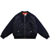 Patchwork Color Winter Jacket Men Button Pockets Zipper Warm Cozy Thick Coat Retro Fashion Bomber Jacket Men Streetwear