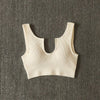 Seamless Sport Bra Women&#39;s Lingerie Fitness Yoga Running Vest Underwear Padded Crop Tops Underwear Push Up Gym Top Bras