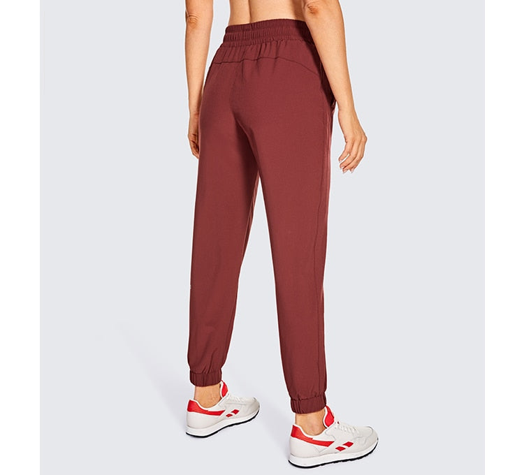 Women's Lightweight Joggers Pants With Pockets Drawstring Elastic Waist Athletic Sports Running Sweatpants