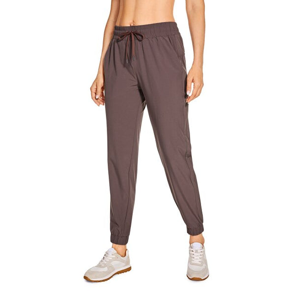 Women's Lightweight Joggers Pants With Pockets Drawstring Elastic Waist Athletic Sports Running Sweatpants
