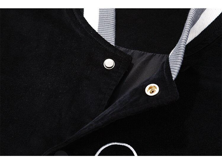 Jacket Men Leopard Patchwork Letter Embroidery Baseball Coat Japanese Hipster Retro Hip Hop Advanced Fashion Streetwear