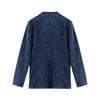 Women's Jacket Plus Size Casual Denim Jacket Premium Stretch Blouses Knitted Denim Chaquetas
