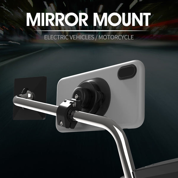 Motorcycle Electric vehicles Moto Bike Phone Navigation Holder Support Rearview Mirror Mount Clip Bracket for Mobile Cell Phone