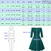GK Retro Solid Color 3/4 Sleeve Off Shoulder V-Neck Stretchy Swing Dress Three-quarter Sleeves Off-shoulder V-neck Nylon Cotton