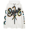 Hoodies Men Colorful Graffiti Letter Hooded Pullovers College Style Loose Zipper Coats Hipster Casual Couple Streetwear