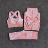Women Fitness Sport Yoga Suit Seamless Women Yoga Sets Long Sleeve Clothing Female Sport Gym Suits Wear Running Clothes
