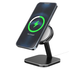 Magnetic Wireless Phone Charging Base Holder For Magnet stand for iPhone 12 Pro Max Mini Universal Desktop Mobile Phone Holder