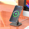 Magnetic Wireless Phone Charging Base Holder For Magnet stand for iPhone 12 Pro Max Mini Universal Desktop Mobile Phone Holder