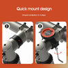 Universal 1 Inch Ball Motorcycle Phone Holder Bike Handlebar Socket Arm for Moto Quick Mount Clamp with Ultra Lock (2nd Gen)