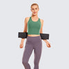 Women's Longline Cropped Sports Bra High Neck Cami Tank Tops Wirefree Padded Yoga Bra
