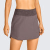 Women's Lightweight Athletic Skirts Tennis Golf Sports Stretch Skorts with Zipper Pocket
